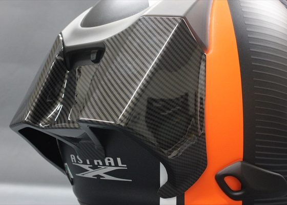 Arai ASTRAL-X Diffuser & Spoiler Set / Carbon style